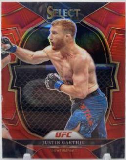 Justin Gaethje 2023 Panini Select UFC Concourse #47 Red