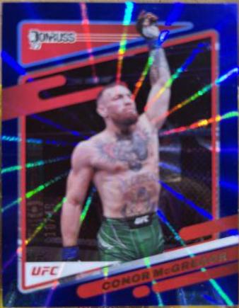 Conor McGregor 2022 Panini Donruss UFC Base #27 Blue