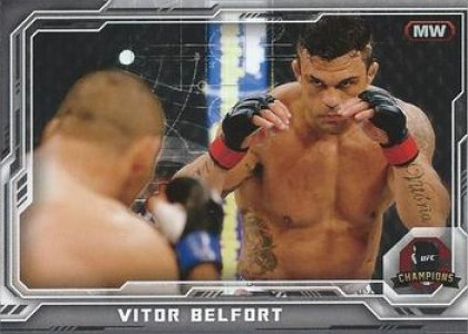 Vitor Belfort 2014 Topps UFC Champions Base #59 Platinum