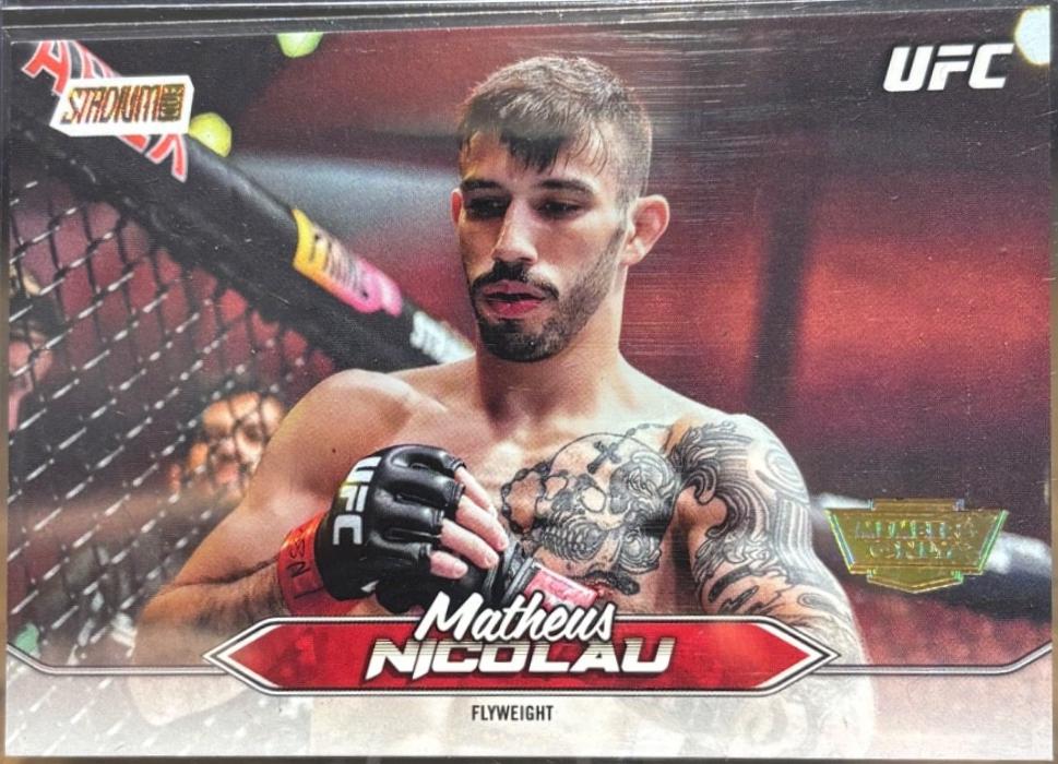 Matheus Nicolau 2025 Topps Stadium Club UFC Base #42 Members Only