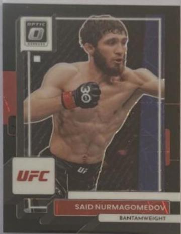 Said Nurmagomedov 2023 Panini Donruss Optic UFC Base #94 Black Velocity