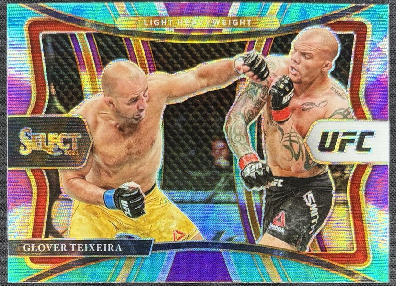 Glover Teixeira 2021 Panini Select UFC Premier Level #131 Tri Color