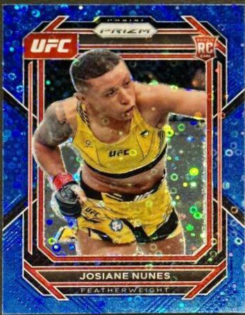 Josiane Nunes 2023 Panini Prizm Under Card UFC Base #199 Blue