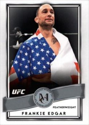 Frankie Edgar 2016 Topps UFC Museum Collection Base #23 Copper