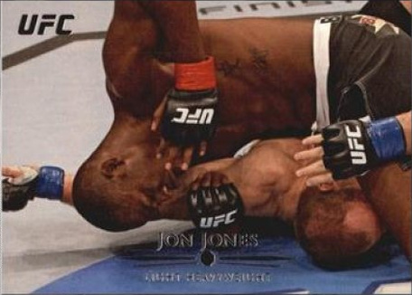 Jon Jones 2011 Topps UFC Title Shot Base #77 Red