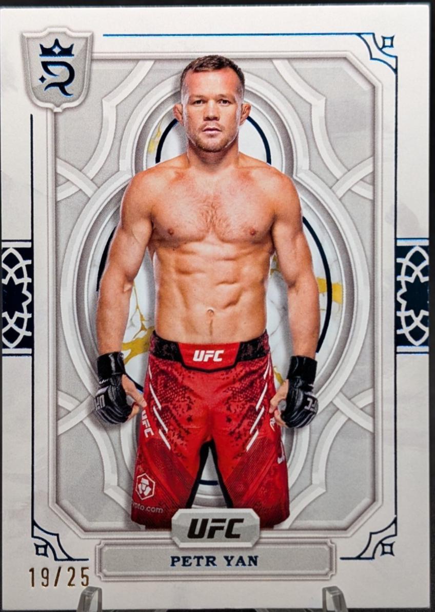 Petr Yan 2024 Topps Royalty UFC Base #71 Blue