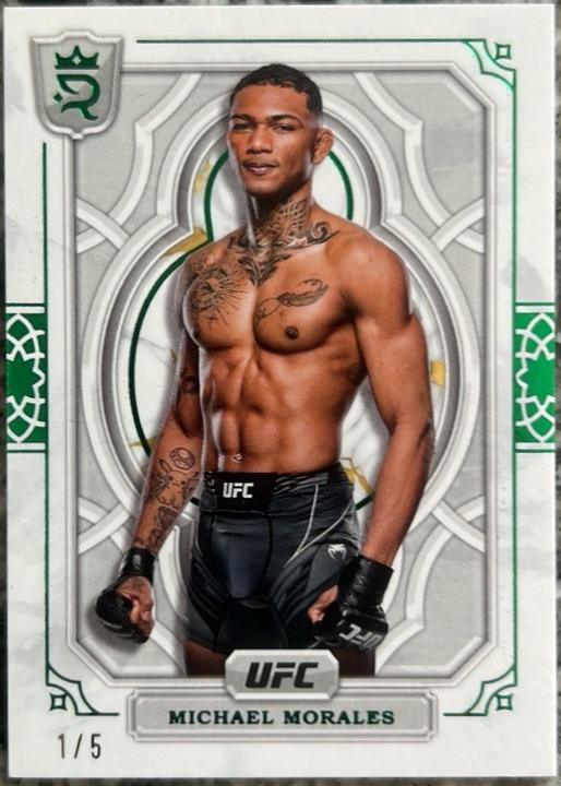 Michael Morales 2024 Topps Royalty UFC Base #98 Green
