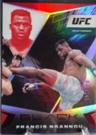 Francis Ngannou 2021 Panini Chronicles UFC Base Black #109 Red
