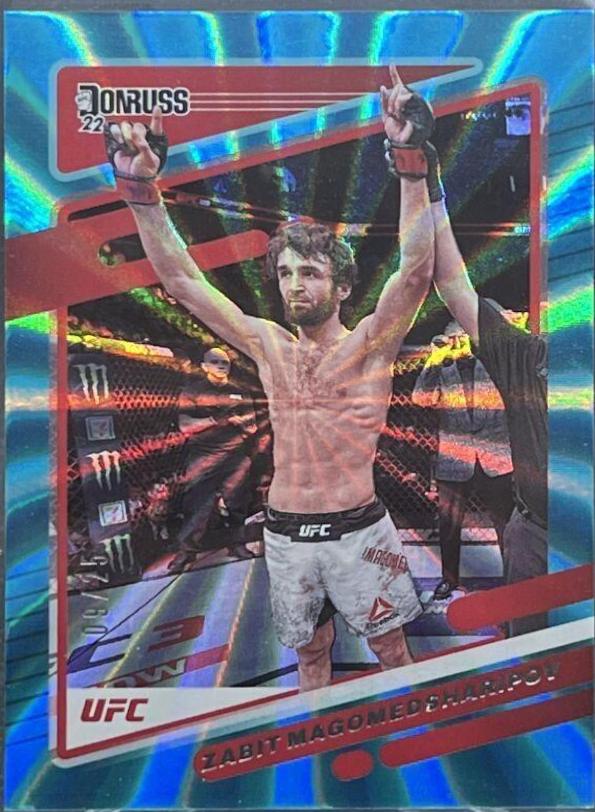 Zabit Magomedsharipov 2022 Panini Donruss UFC Base #90 Teal