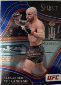 Alexander Volkanovski 2022 Panini Select UFC Octagonside #219 Blue Prizm