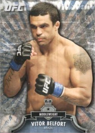 Vitor Belfort 2012 Topps UFC Bloodlines Base #20 Flag