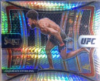 Aljamain Sterling 2021 Panini Select UFC Octagonside #206 Red