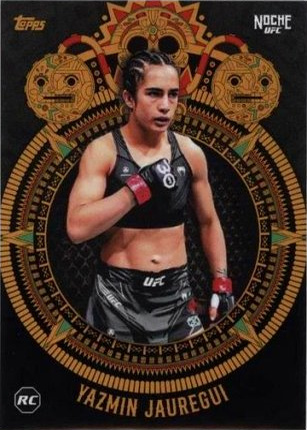 Yazmin Jauregui 2024 Topps Noche UFC Base #17 Blue