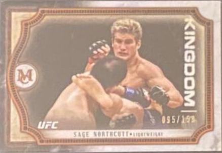 Sage Northcutt 2018 Topps UFC Museum Collection Base #24 Copper