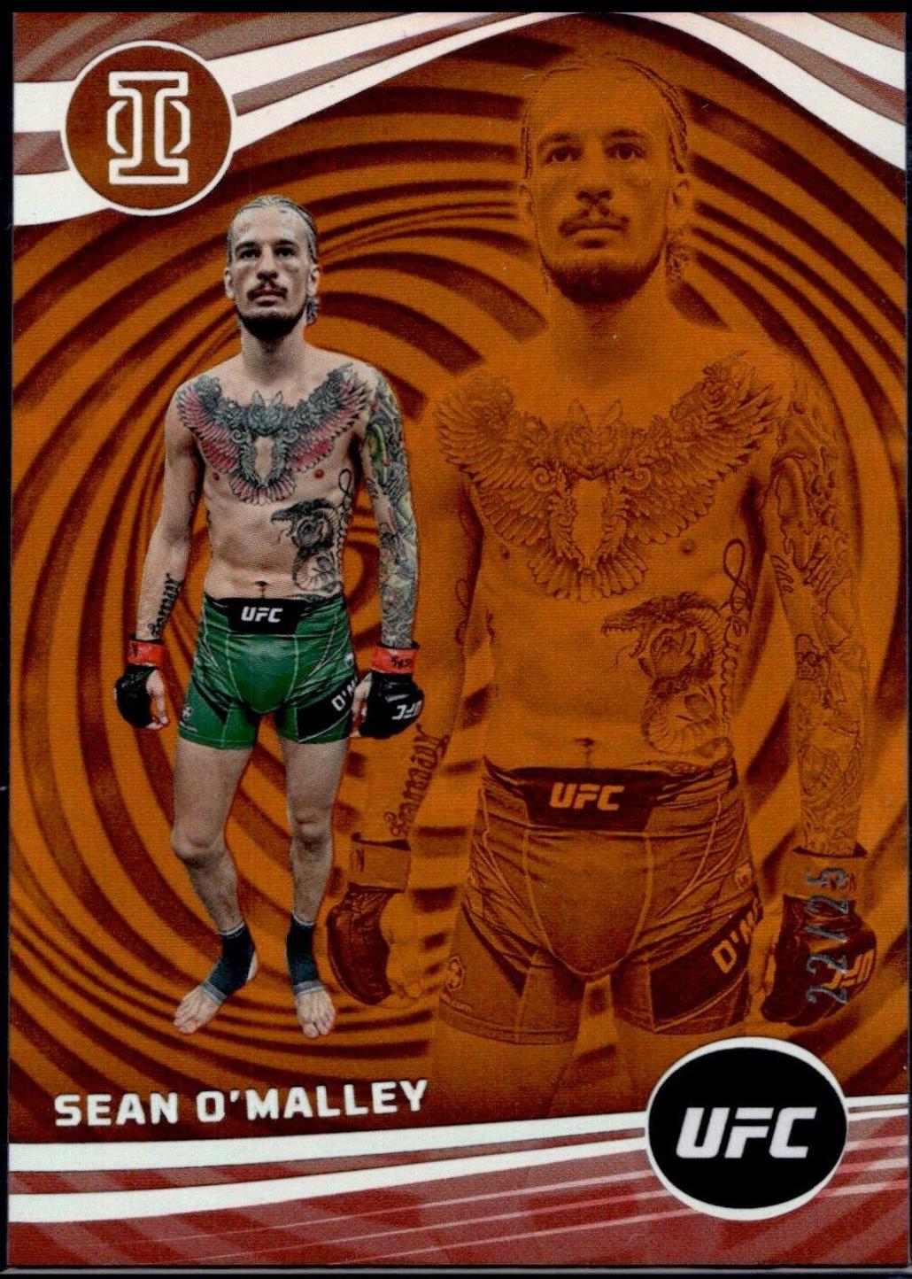 Sean O'Malley 2023 Panini Chronicles UFC Base Illusions #262 Orange
