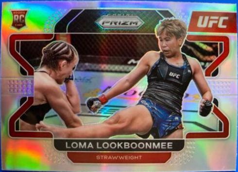 Loma Lookboonmee 2022 Panini Prizm UFC Base #16 Silver