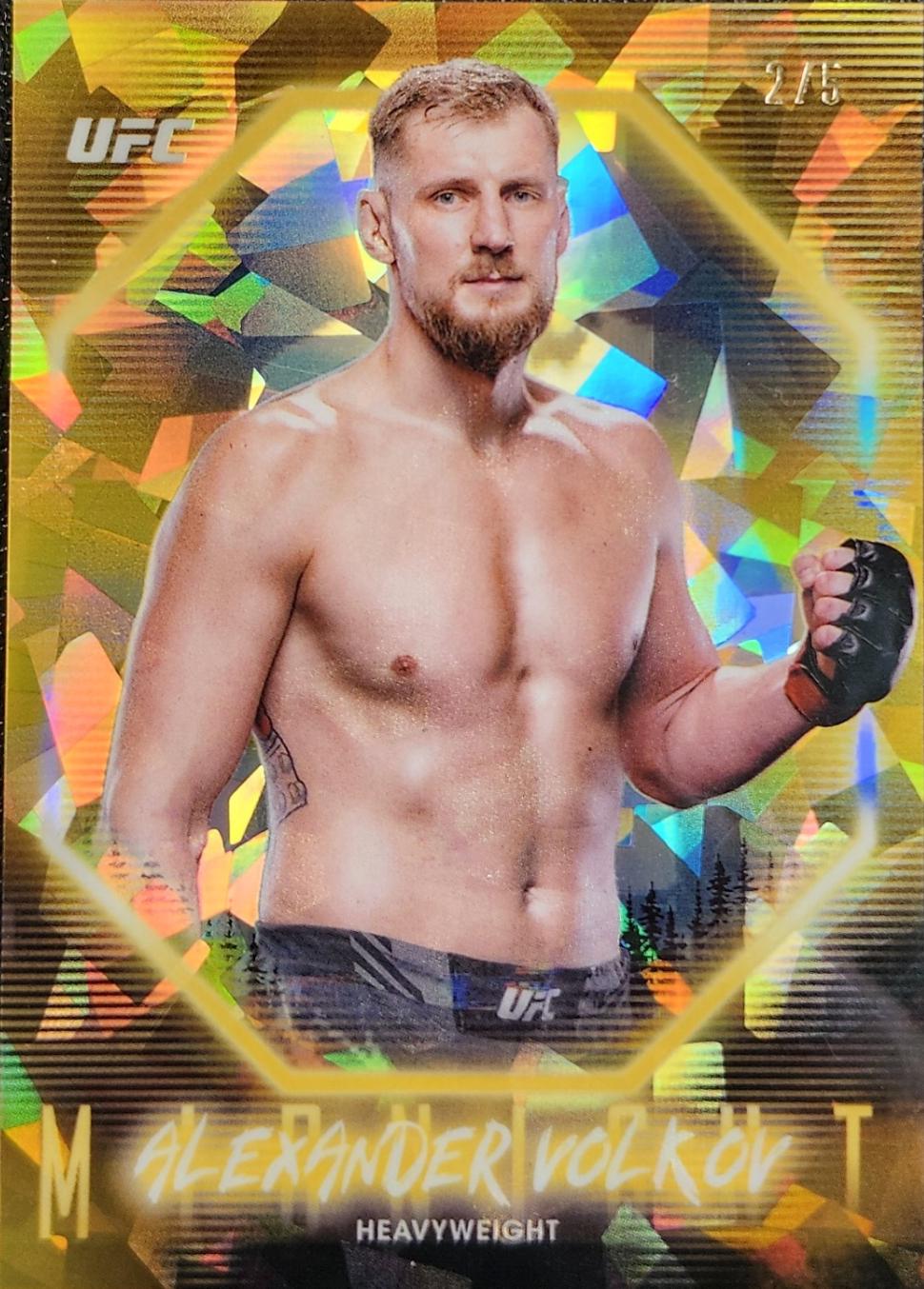 Alexander Volkov 2025 Topps Midnight UFC Base #60 Daybreak