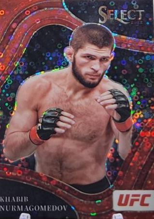Khabib Nurmagomedov 2022 Panini Select UFC Octagonside #284 Red Disco