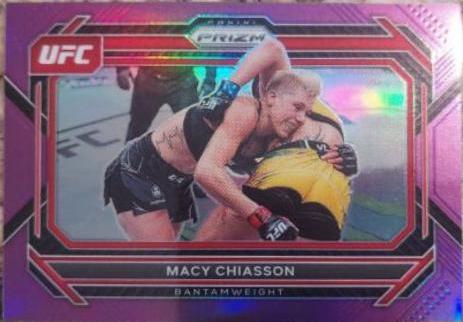 Macy Chiasson 2023 Panini Prizm UFC Base #85 Purple