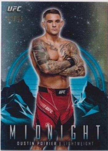 Dustin Poirier 2024 Topps Midnight UFC Base #44 Moonrise