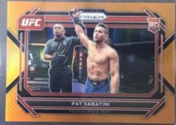 Patrick Sabatini 2023 Panini Prizm UFC Base #69 Orange
