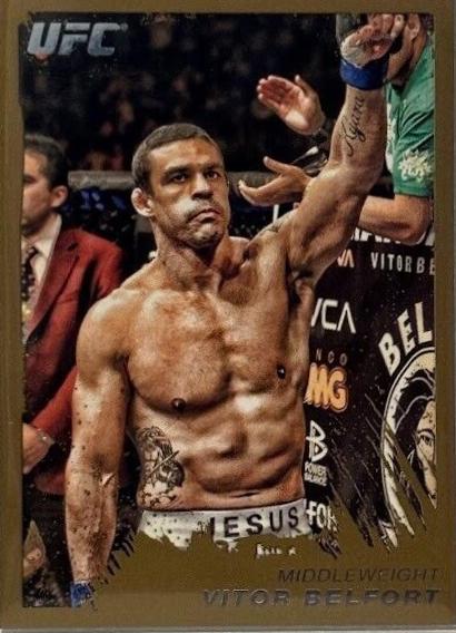 Vitor Belfort 2011 Topps UFC Moment of Truth Base #65 Gold