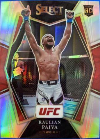 Raulian Paiva 2022 Panini Select UFC Premier Level #159 Silver