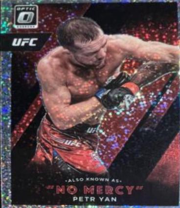 Petr Yan 2022 Panini Donruss Optic UFC Also Known As #22 White Sparkle
