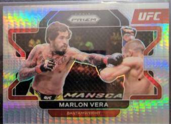 Marlon Vera 2022 Panini Prizm UFC Base #56 Hyper