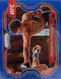 Roosevelt Roberts 2021 Panini Prizm UFC Base #117 Blue