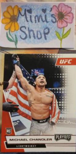 Michael Chandler 2021 Panini Chronicles UFC Base Playoff #65 Pink