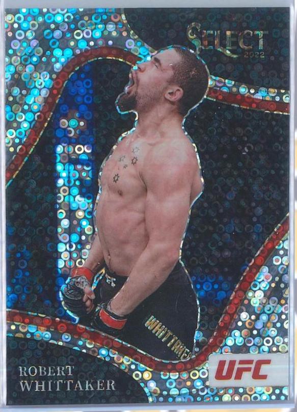Robert Whittaker 2022 Panini Select UFC Octagonside #241 Disco