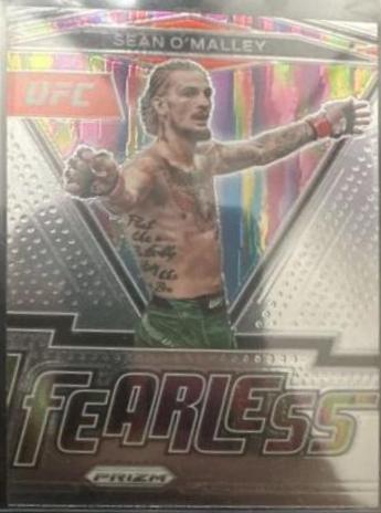 Sean O'Malley 2022 Panini Prizm UFC Fearless #3 Silver
