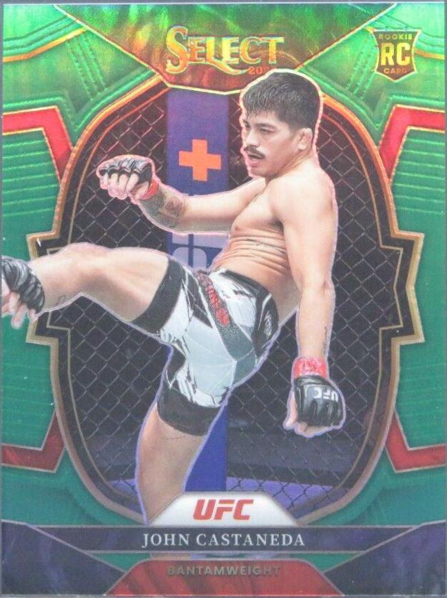 John Castaneda 2023 Panini Select UFC Mezzanine #315 Green