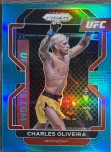 Charles Oliveira 2022 Panini Prizm UFC Base #189 Teal
