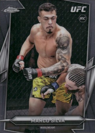 Marco Silva 2026 Topps Chrome UFC Base #156 Refractor