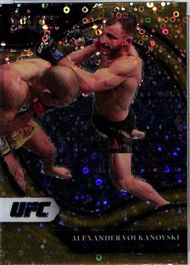 Alexander Volkanovski 2021 Panini Select UFC Octagonside #246 Gold Disco