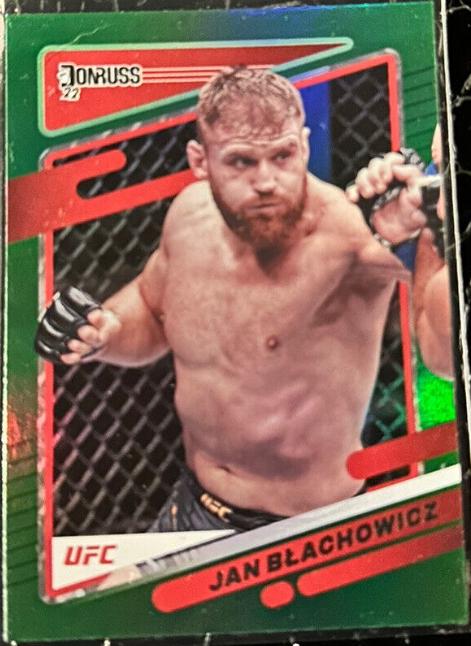 Jan Błachowicz 2022 Panini Donruss UFC Base #41 Green