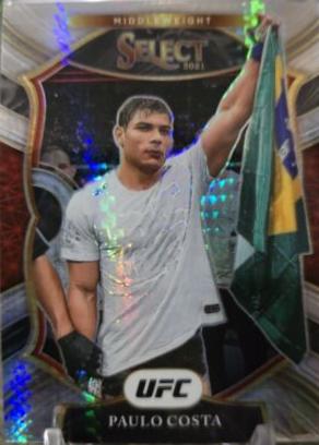 Paulo Costa 2021 Panini Select UFC Concourse #69 Lucky Envelopes