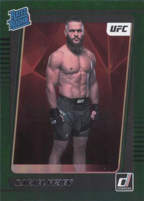Rafael Fiziev 2022 Panini Donruss UFC Base #212 Green