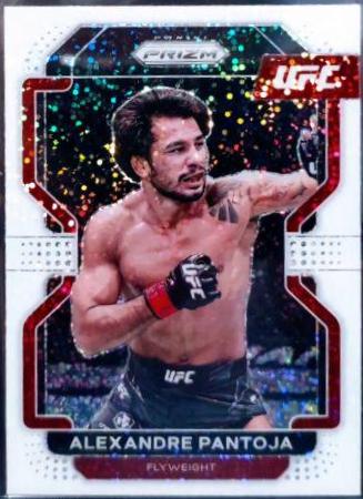 Alexandre Pantoja 2022 Panini Prizm UFC Base #178 White Sparkle