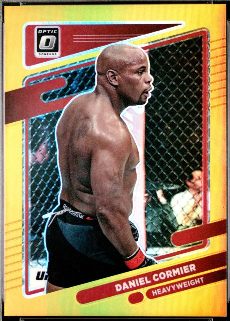 Daniel Cormier 2022 Panini Donruss Optic UFC Base #93 Gold