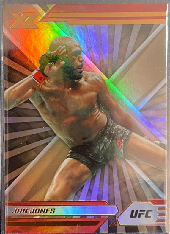 Jon Jones 2022 Panini Chronicles UFC Base XR #290 Bronze