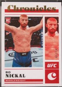 Bo Nickal 2023 Panini Chronicles UFC Base Chronicles #97 Gold