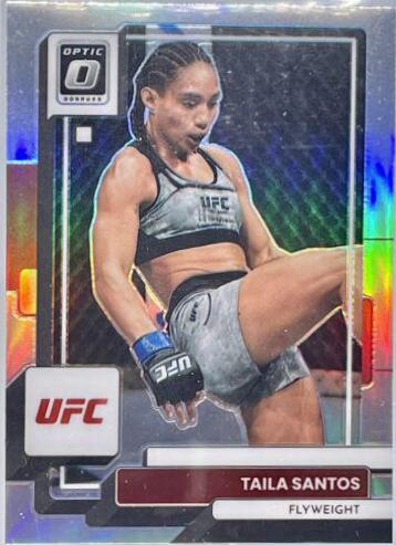 Taila Santos 2023 Panini Donruss Optic UFC Base #10 Holo
