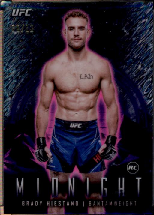 Brady Hiestand 2024 Topps Midnight UFC Base #83 Midnight