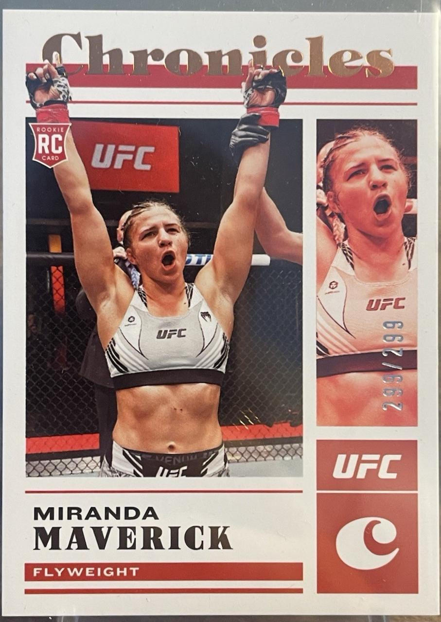 Miranda Maverick 2023 Panini Chronicles UFC Base Chronicles #82 Bronze