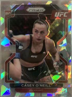 Casey O'Neill 2022 Panini Prizm UFC Base #179 Ice