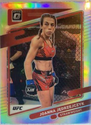 Joanna Jędrzejczyk 2022 Panini Donruss Optic UFC Base #87 Holo