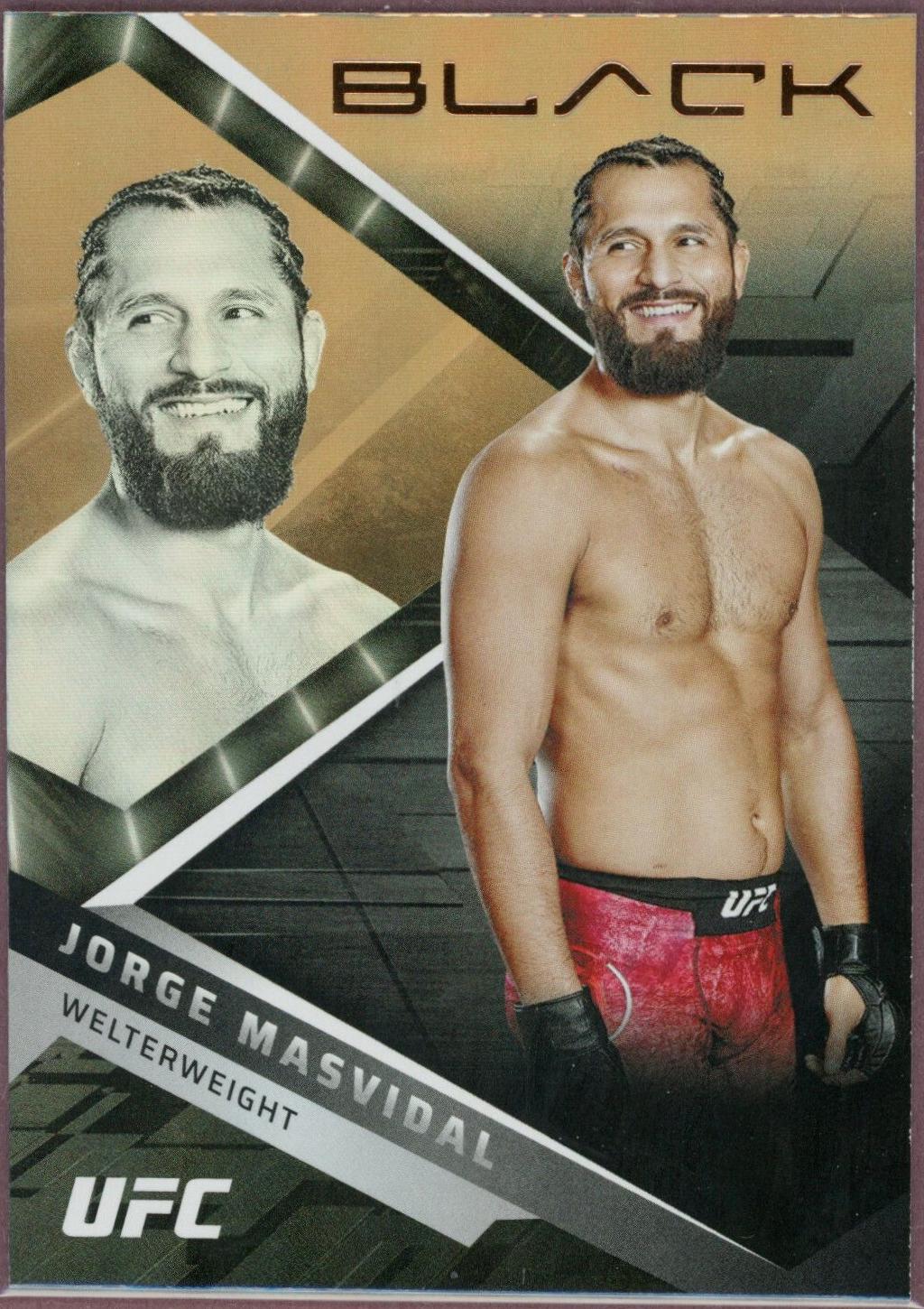 Jorge Masvidal 2022 Panini Chronicles UFC Base Black #219 Bronze
